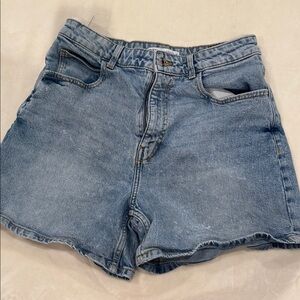 Zara Blue Jean Shorts